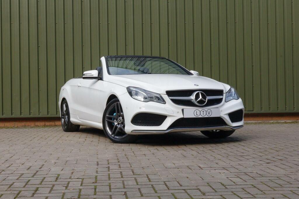 Mercedes-Benz E Class 2.1 E220 Cdi Amg Sport Cabriolet G-tronic Euro 5 White