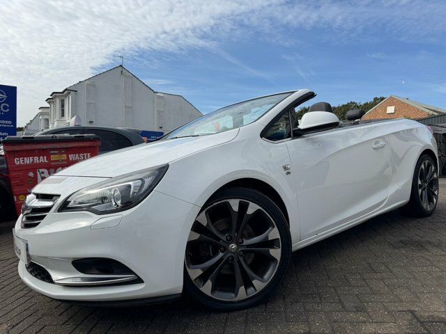 Vauxhall Cascada 1.4I Turbo Elite Convertible Eur White #4