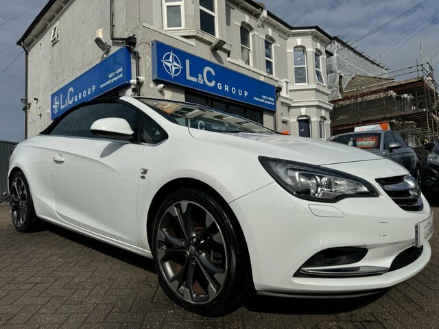 Vauxhall Cascada 1.4I Turbo Elite Convertible Eur White #2