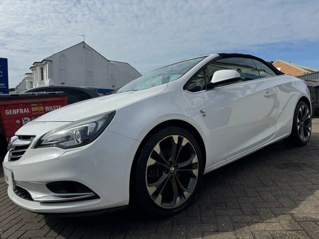 Vauxhall Cascada 1.4I Turbo Elite Convertible Eur White #3