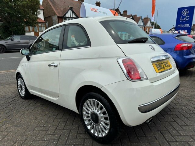 Fiat 500 1.2 Lounge Recent Service And Mot - Warranty White #6