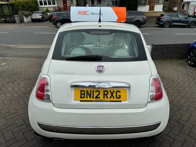 Fiat 500 Hatchback 1.2 500 1.2 Pop 201262 White #9