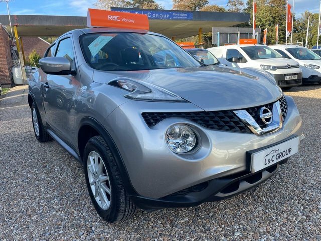 Nissan Juke 1.5 Dci Vistia Euro 6 110 Ps Silver