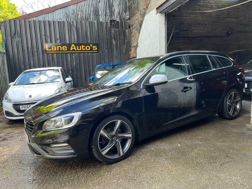 Volvo V60 2.0 D4 R-design Lux Nav Euro 6 S S Black