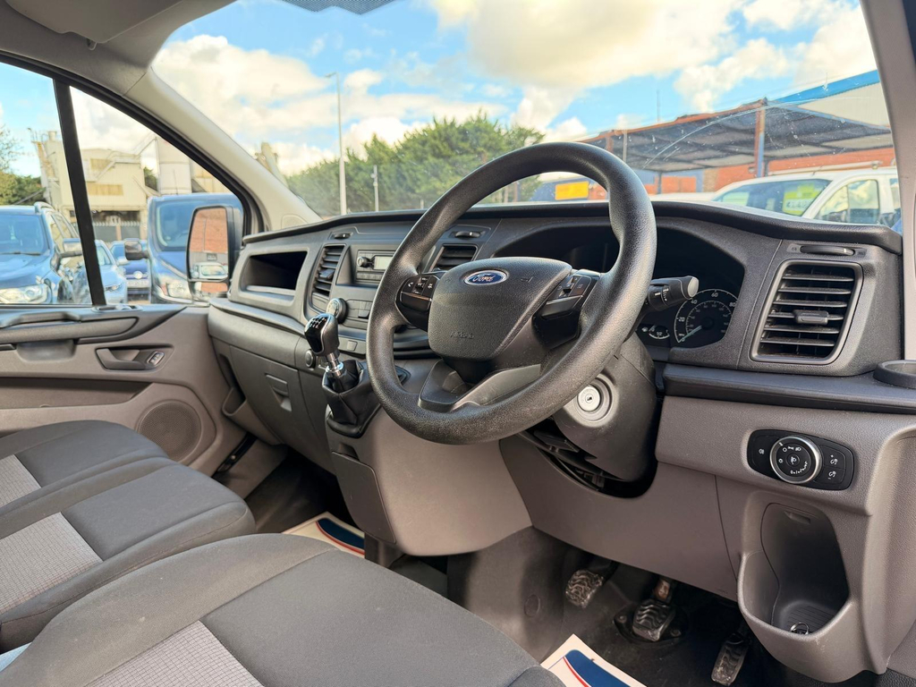 Ford Transit Custom Panel Van 2.0 350 Limited Fwd L2 H3 Euro 6 20 Black #9