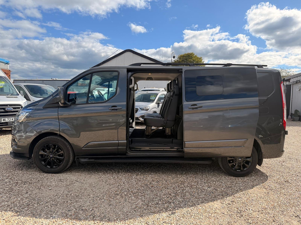 Ford Transit Custom 2.0 320 Ecoblue Limited Crew Van L2 H1 Euro 6 Grey #4