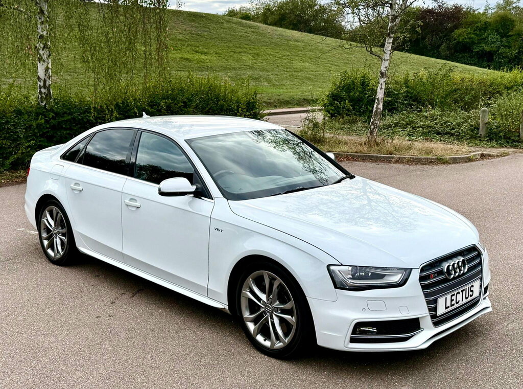Audi S4 3.0 Tfsi V6 S Tronic Quattro Ss White #2