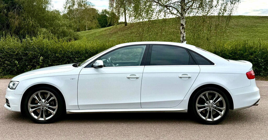 Audi S4 3.0 Tfsi V6 S Tronic Quattro Ss White #6
