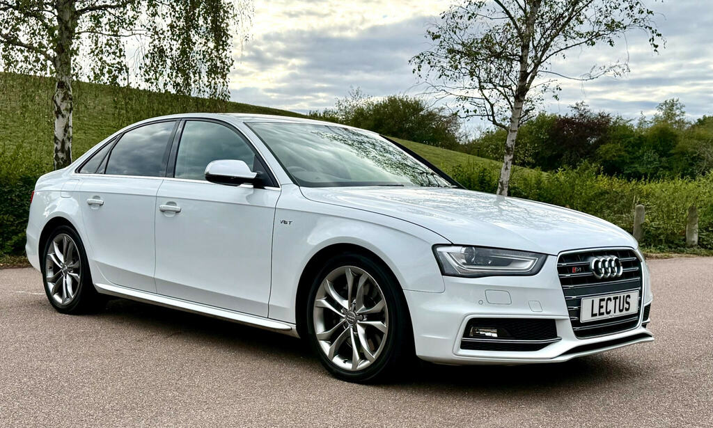 Audi S4 3.0 Tfsi V6 S Tronic Quattro Ss White #3