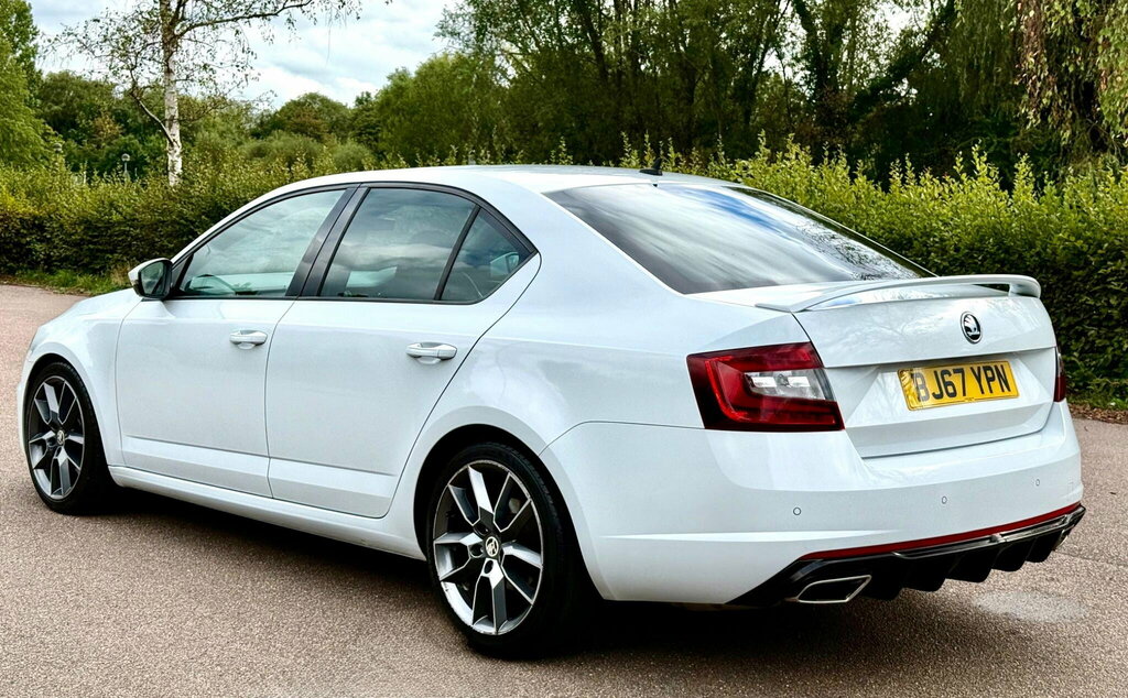 Skoda Octavia 2.0 Tsi Vrs Dsg Euro 6 Ss White #6