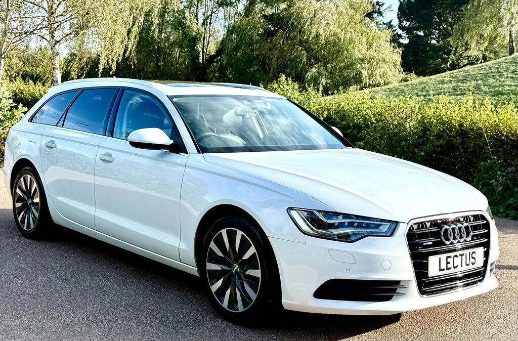 Audi A6 Avant 2.8 V6fsi S Tronic Quattro Ss White #2