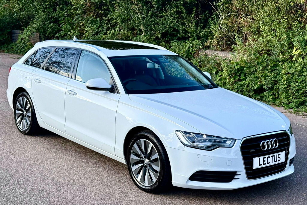 Audi A6 Avant 2.8 V6fsi S Tronic Quattro Ss White #3