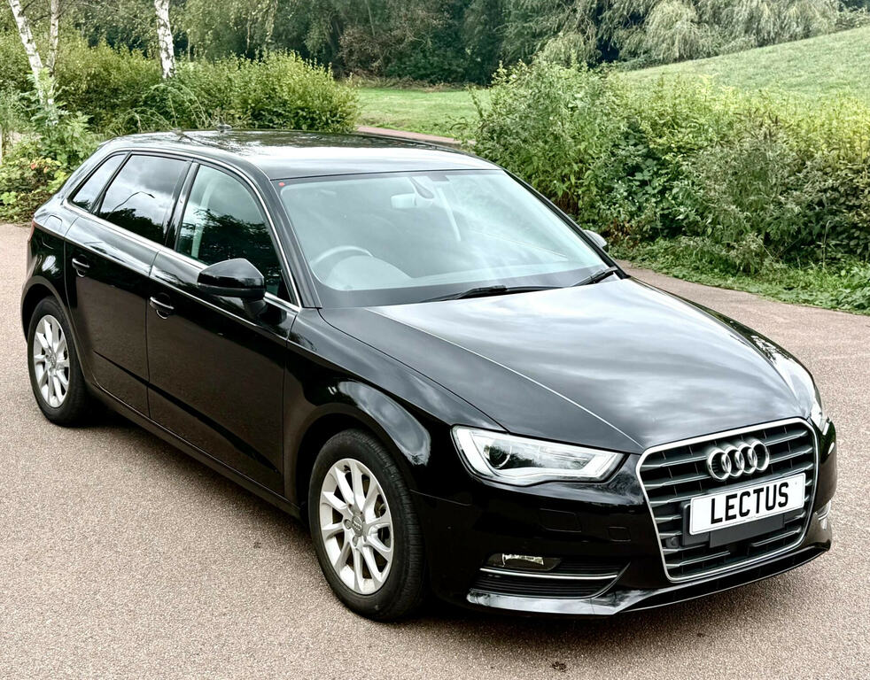 Audi A3 1.4 Tfsi Sport Sportback S Tronic Black #2