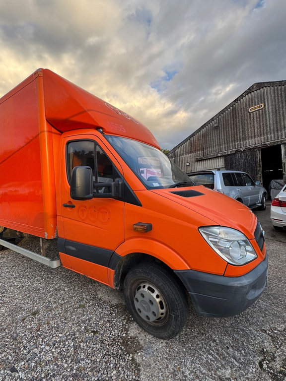 Mercedes-Benz Sprinter Lwb Luton Van Orange