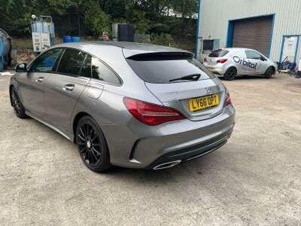 Mercedes-Benz CLA Class Cla 180 Amg Line Silver #2
