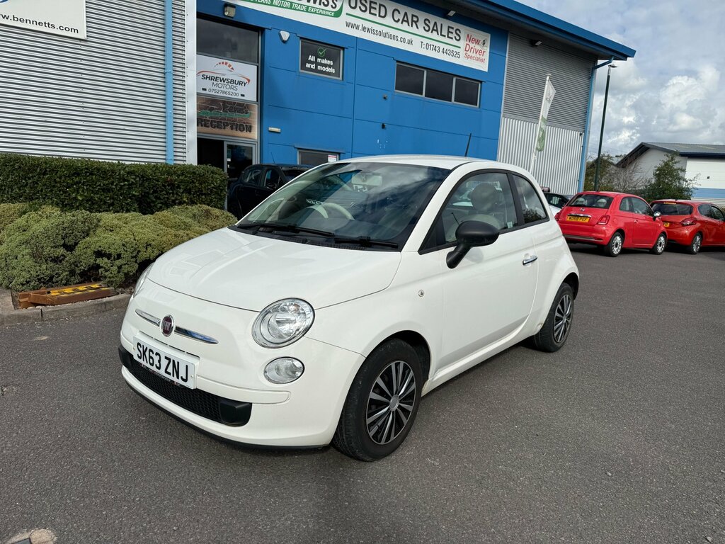 Fiat 500 1.2 Pop Hatchback Euro 4 69 Bhp White