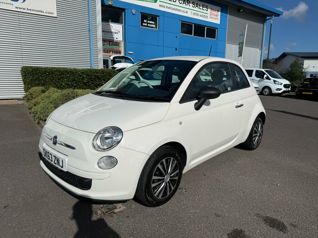 Fiat 500 1.2 Pop Hatchback Euro 4 69 Bhp White