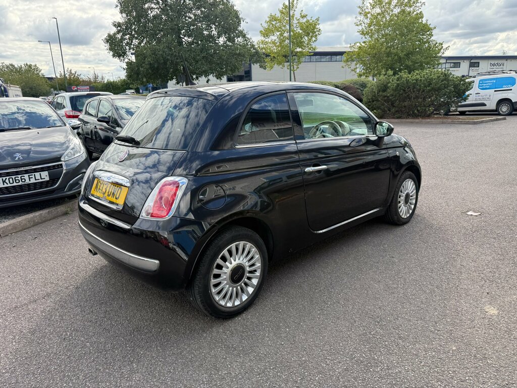 Fiat 500 1.2 Lounge Hatchback Euro 4 69 Black #3