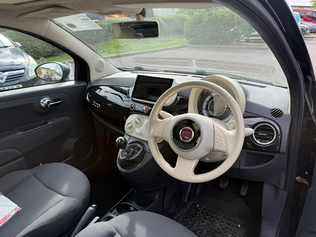 Fiat 500 1.2 Lounge 69 Bhp White #7
