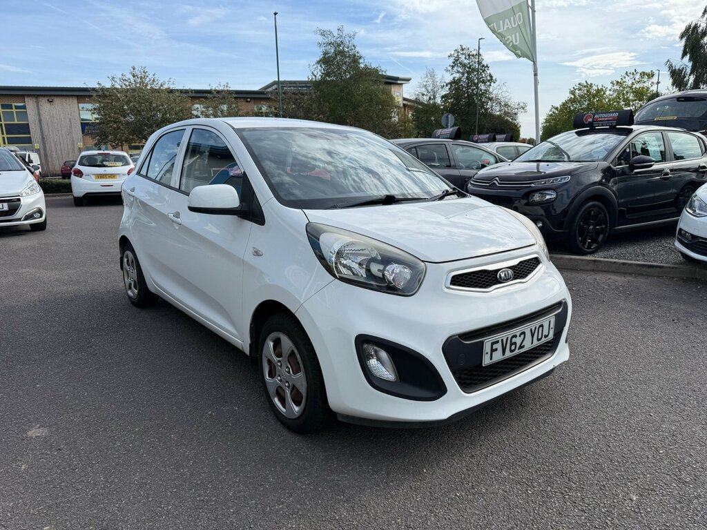 Kia Picanto 1.0 1 Hatchback Euro 5 68 Bhp White #2