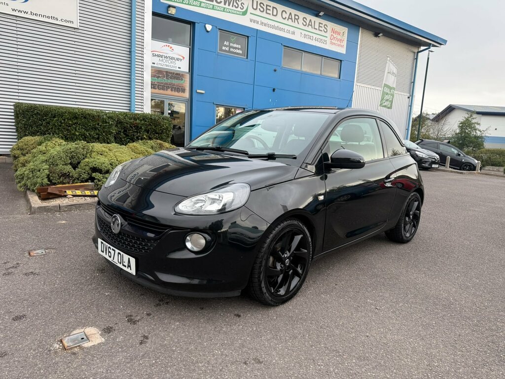 Vauxhall Adam 1.2I Ecoflex Energised Hatchback Black