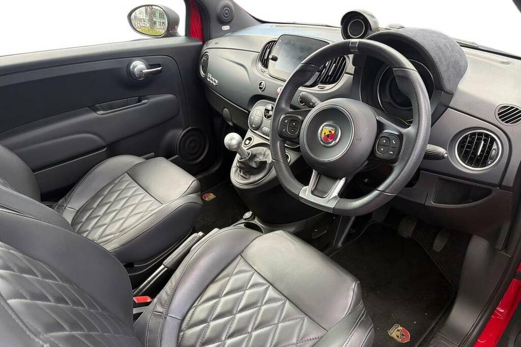 Abarth 595 1.4 T-jet 165 Turismo Xenon Headlights Red #4
