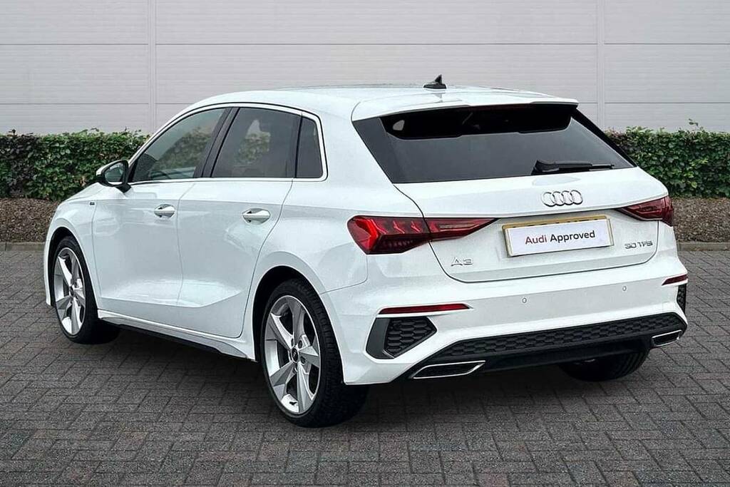 Audi A3 30 Tfsi S Line White #3
