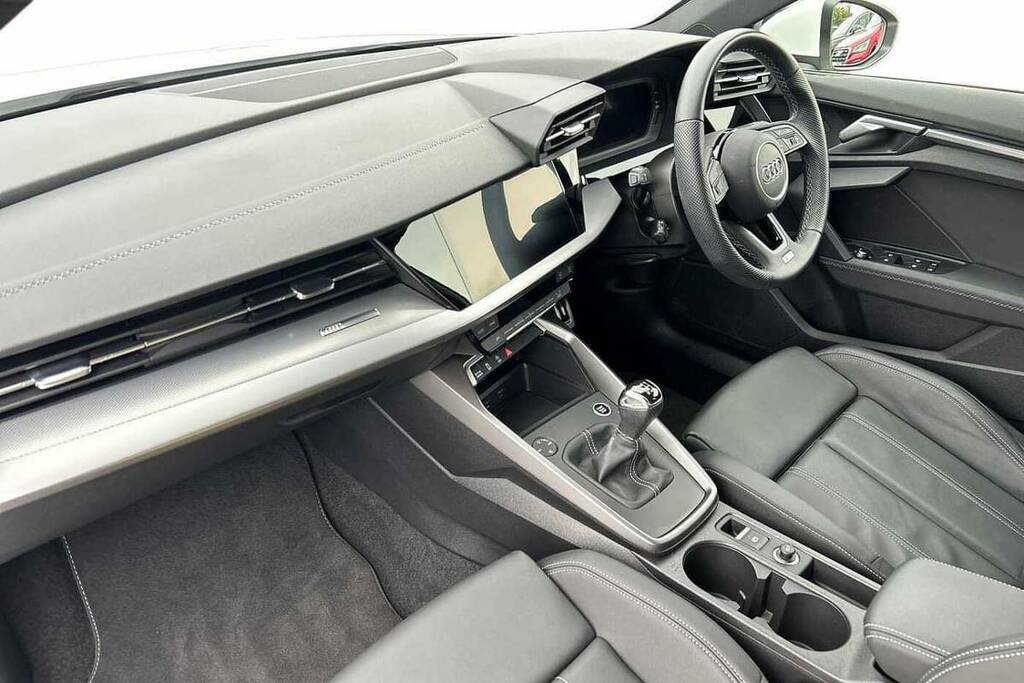 Audi A3 30 Tfsi S Line White #2