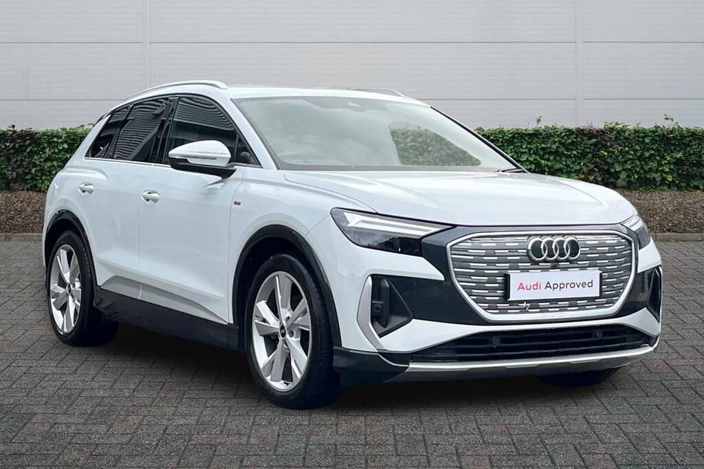 Audi Q4 E Tron 125Kw 35 55Kwh S Line White
