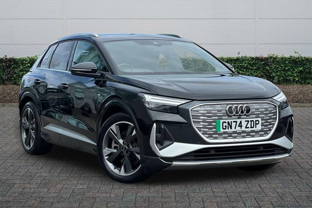 Audi Q4 E Tron 210Kw 45 82Kwh S Line Leather Black