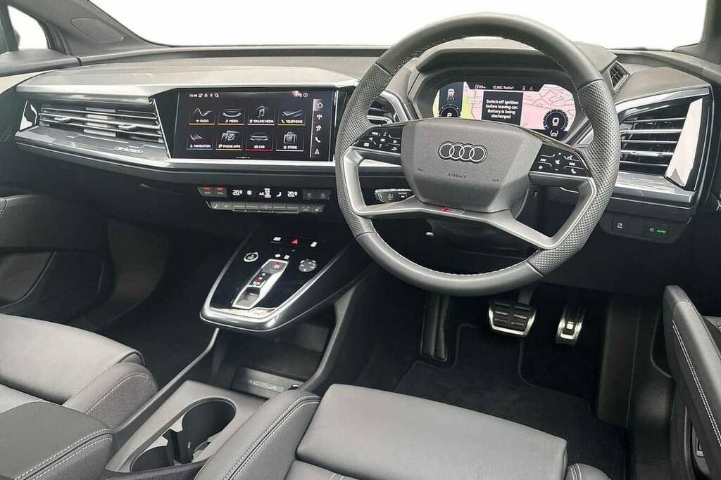 Audi Q4 E Tron 210Kw 45 82Kwh S Line Leather Grey #6
