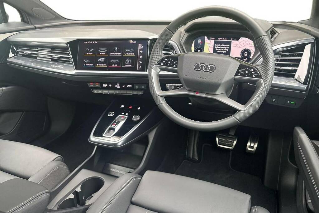 Audi Q4 E Tron 210Kw 45 82Kwh S Line Leather Grey #4