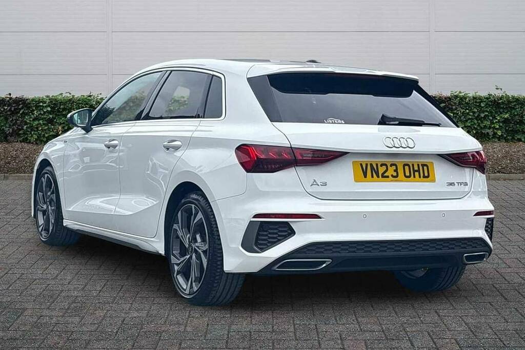 Audi A3 35 Tfsi S Line White #3