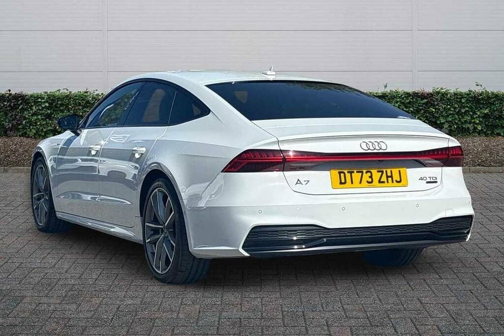 Audi A7 40 Tdi Quattro Black Edition S Tronic White #3