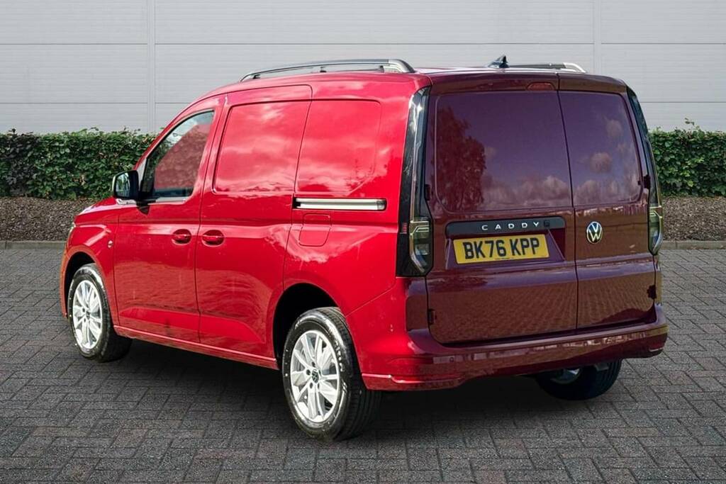 Volkswagen Caddy 2.0 Tdi 122Ps Commerce Pro Van Dsg Tech Pack Red #6