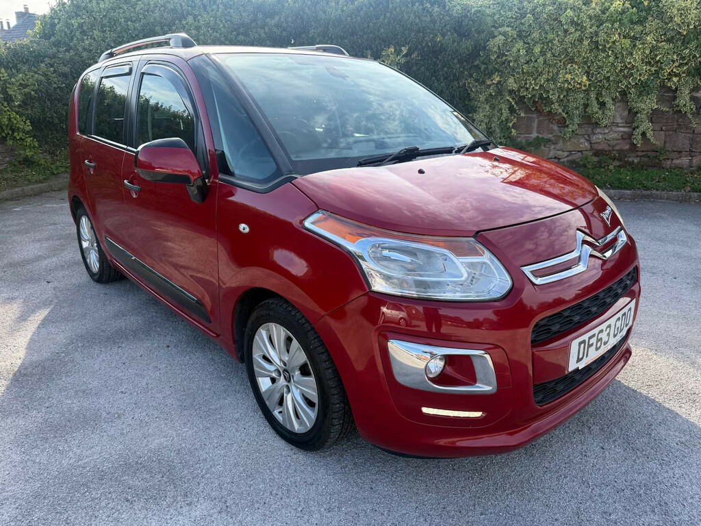 Citroen C3 Picasso 1.6 Vti 16V Exclusive Egs6 Mpv Red