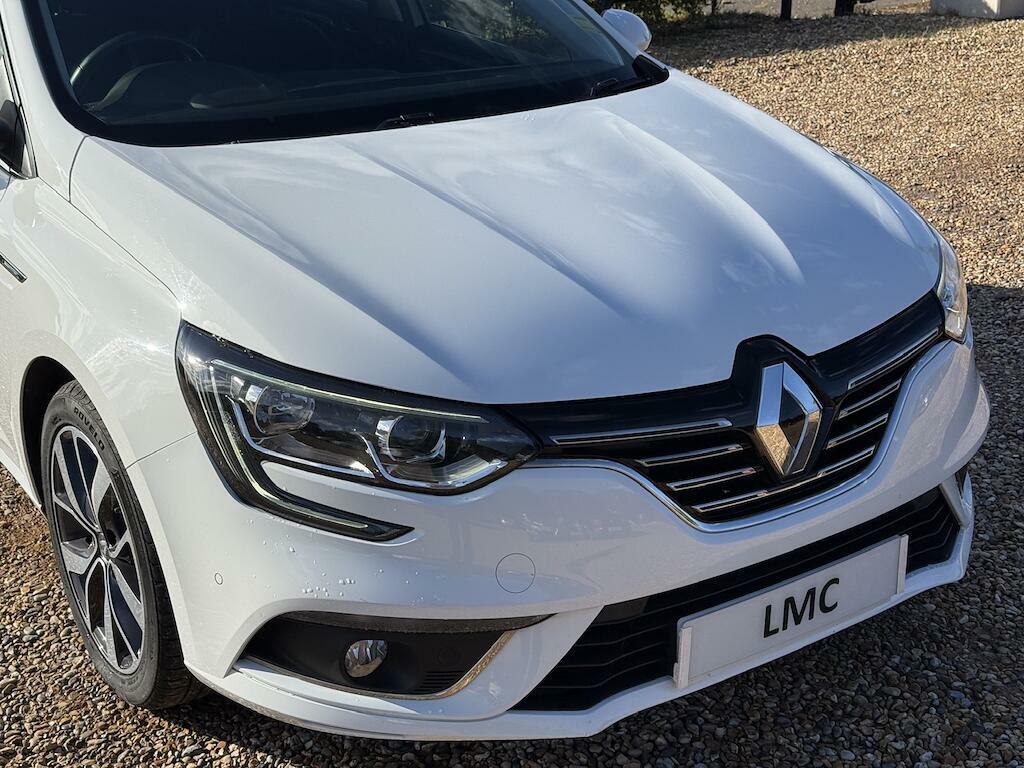 Renault Megane 1.2 Tce Dynamique S Nav Euro 6 Ss White #3