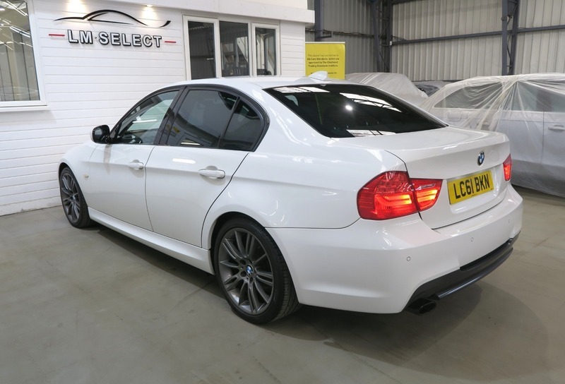 BMW 3 Series 320D M Sport White #10