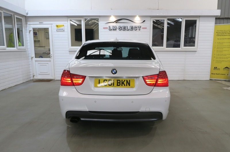 BMW 3 Series 320D M Sport White #13