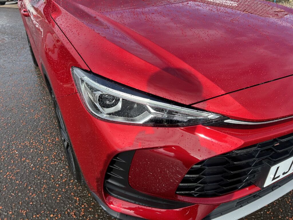 MG ZS Trophy Red #2