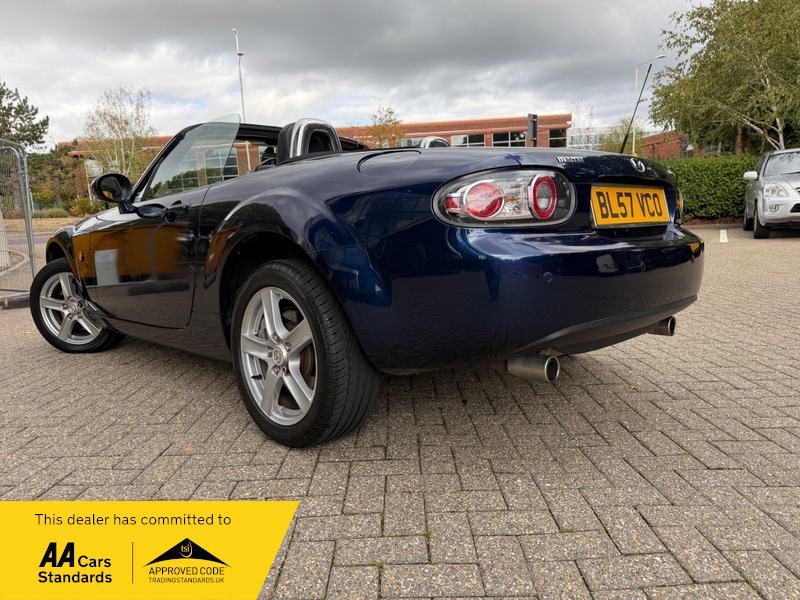 Mazda MX-5 1.8I Icon Convertible Blue #4