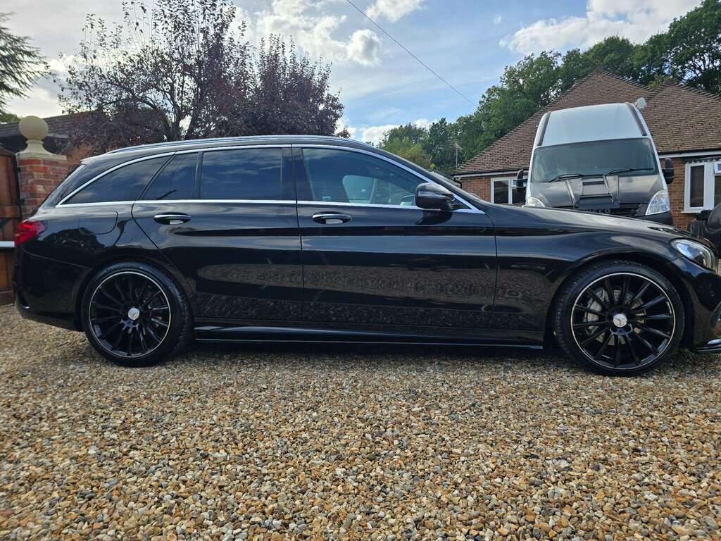 Mercedes-Benz C Class 2.1 C220d Amg Line Premium G-tronic Euro 6 Ss Black #2