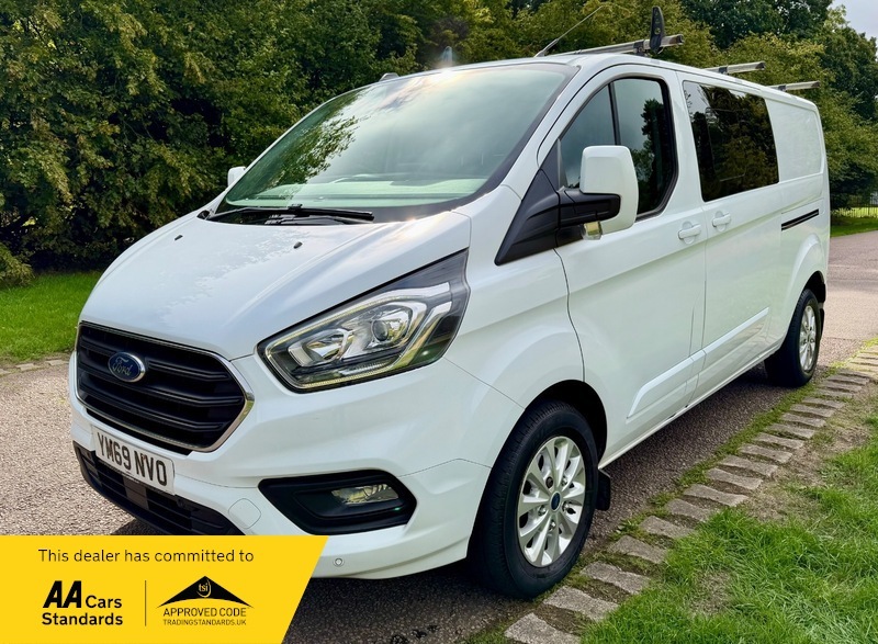 Ford Transit Custom 2.0 320 Ecoblue Limited White #4