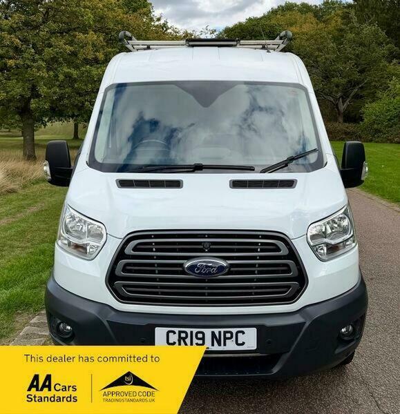 Ford Transit Custom 2.0 350 L3 H3 Pv Drw 129 Bhp In White With 75,299 White #3
