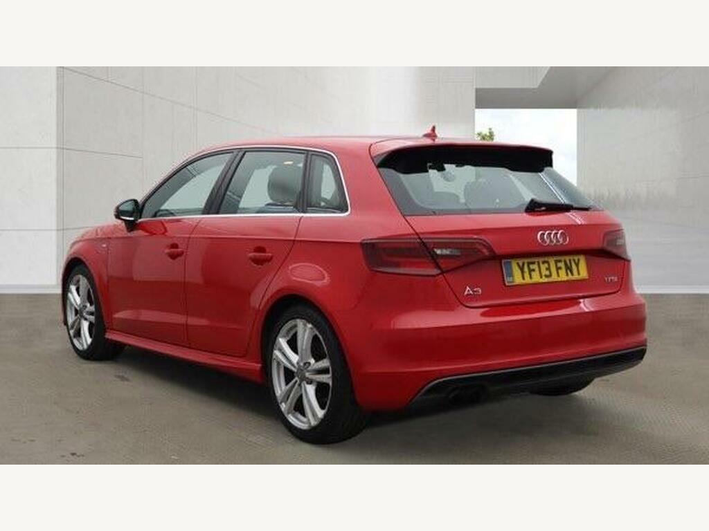 Audi A3 1.4 Tfsi S Line Sportback Euro 5 S S Red #5