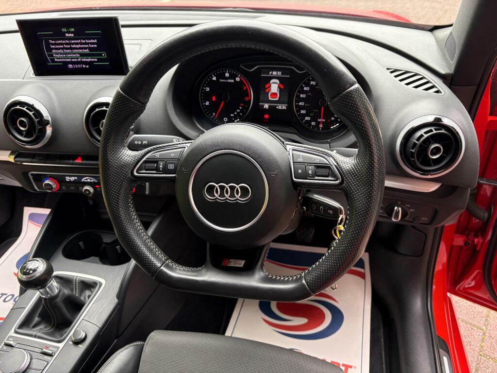 Audi A3 1.4 Tfsi S Line Sportback Euro 5 S S Red #3
