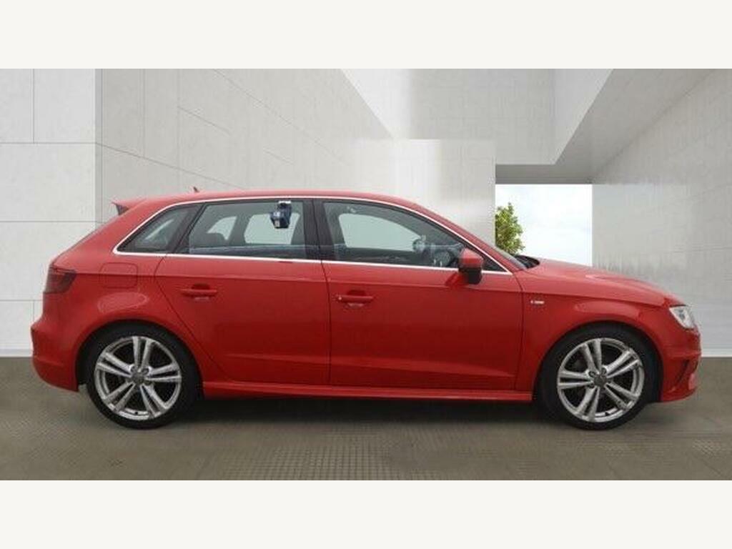 Audi A3 1.4 Tfsi S Line Sportback Euro 5 S S Red #3
