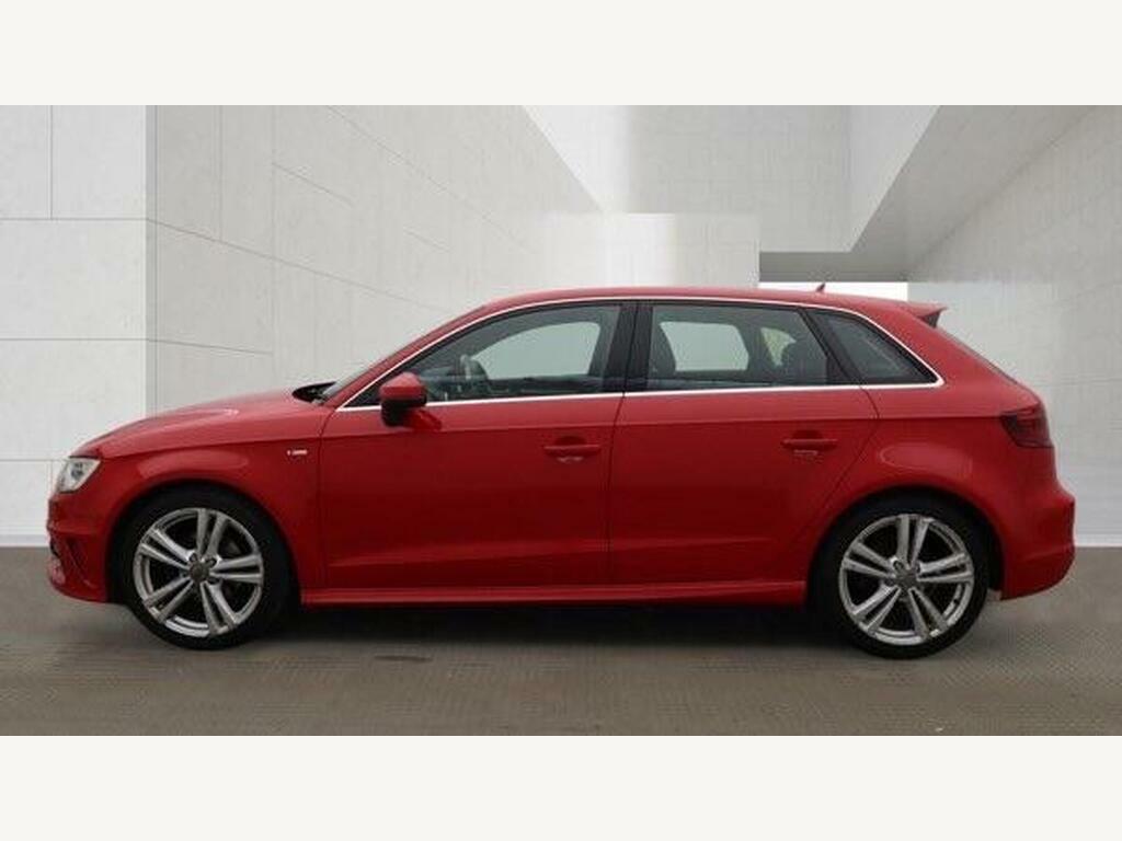 Audi A3 1.4 Tfsi S Line Sportback Euro 5 S S Red #4