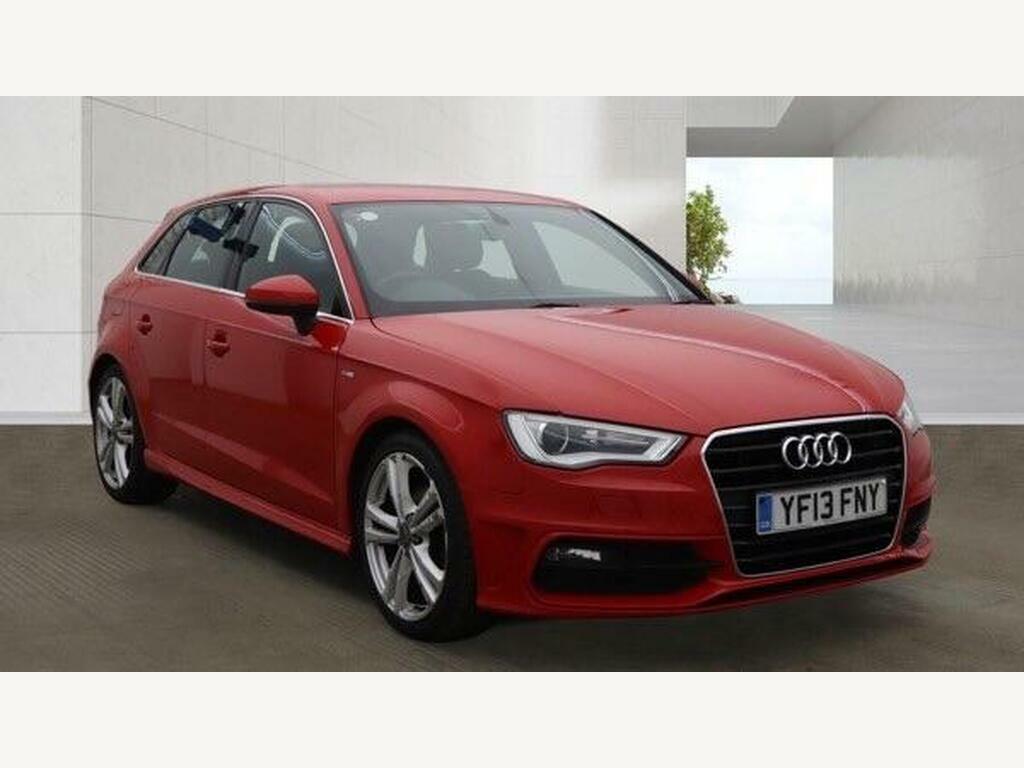 Audi A3 1.4 Tfsi S Line Sportback Euro 5 S S Red
