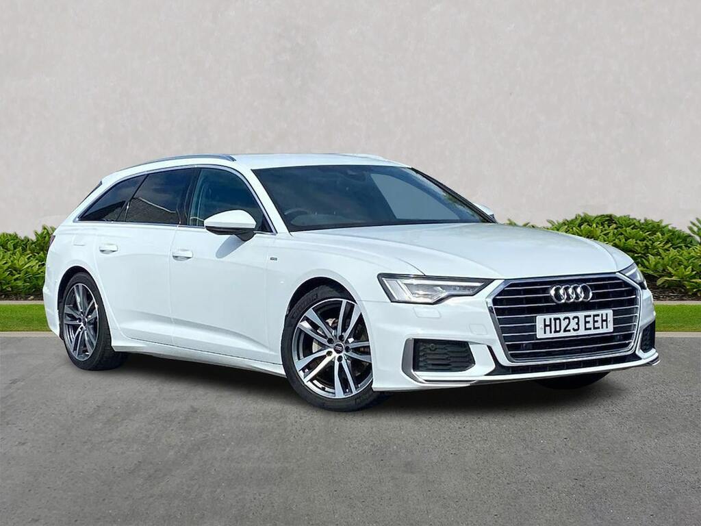 Audi A6 2.0 Tfsi 40 S Line Estate S Tronic Euro White